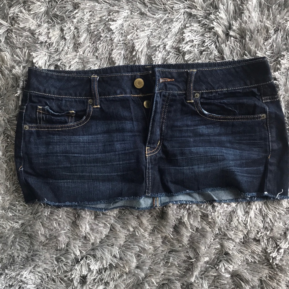 American Eagle Outfitters jean mini skirt